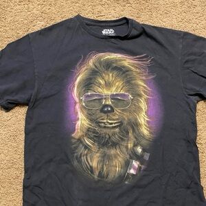 Star Wars Black Cotton T-Shirt
